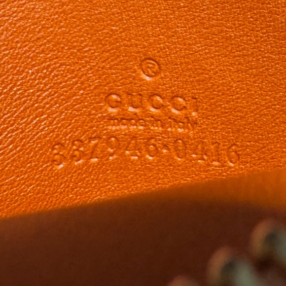 GUCCI Soho Disco Interlocking G Nubuck Zip Around Coin Purse~NWOT Comes w/COA - Picture 6 of 9